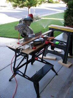 new saw on new work bench